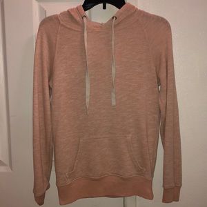 Pink slim pull over